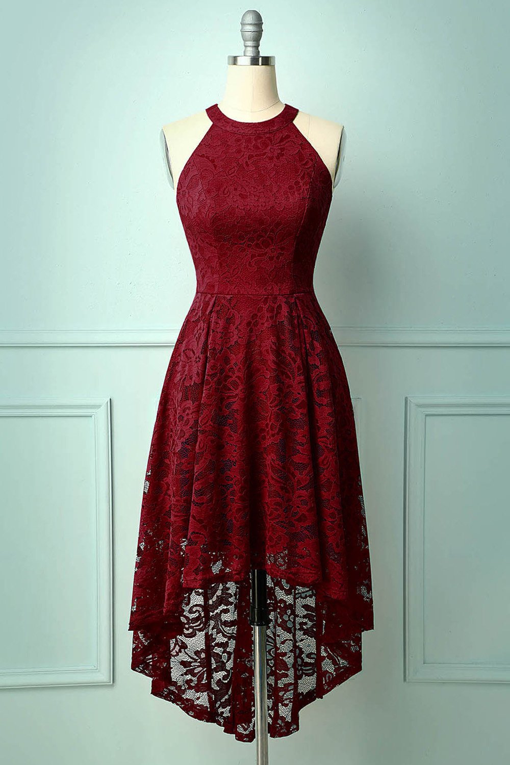 Burgundy Red Dress