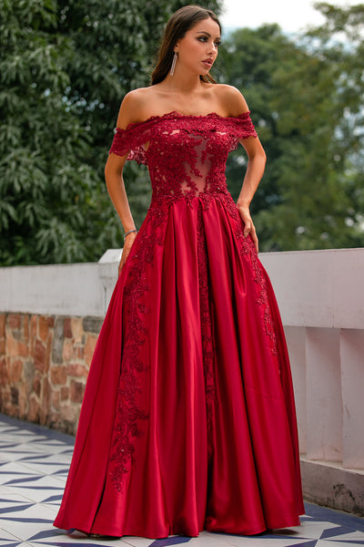 Apple red long dress hotsell