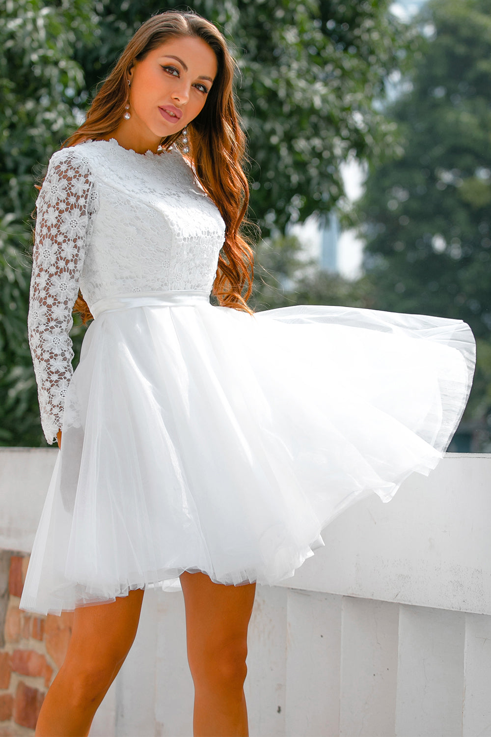 Short Bridal Dress
