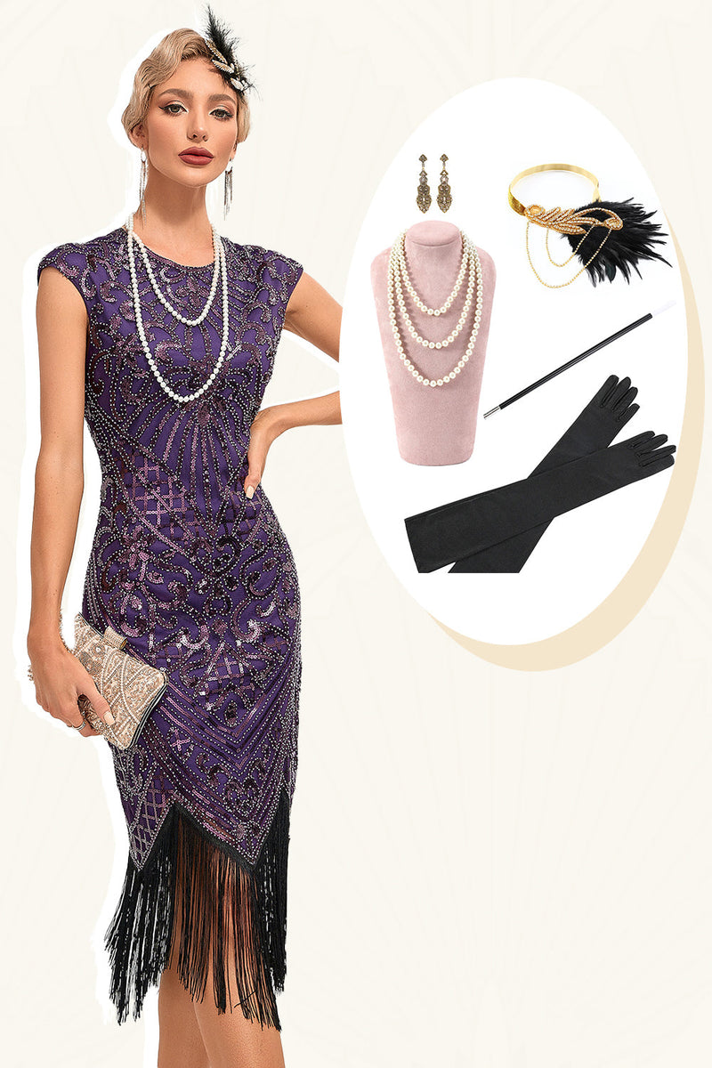 Flapper dress accessories 2025