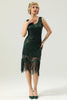Load image into Gallery viewer, Sequin Fringe 1920s Dress