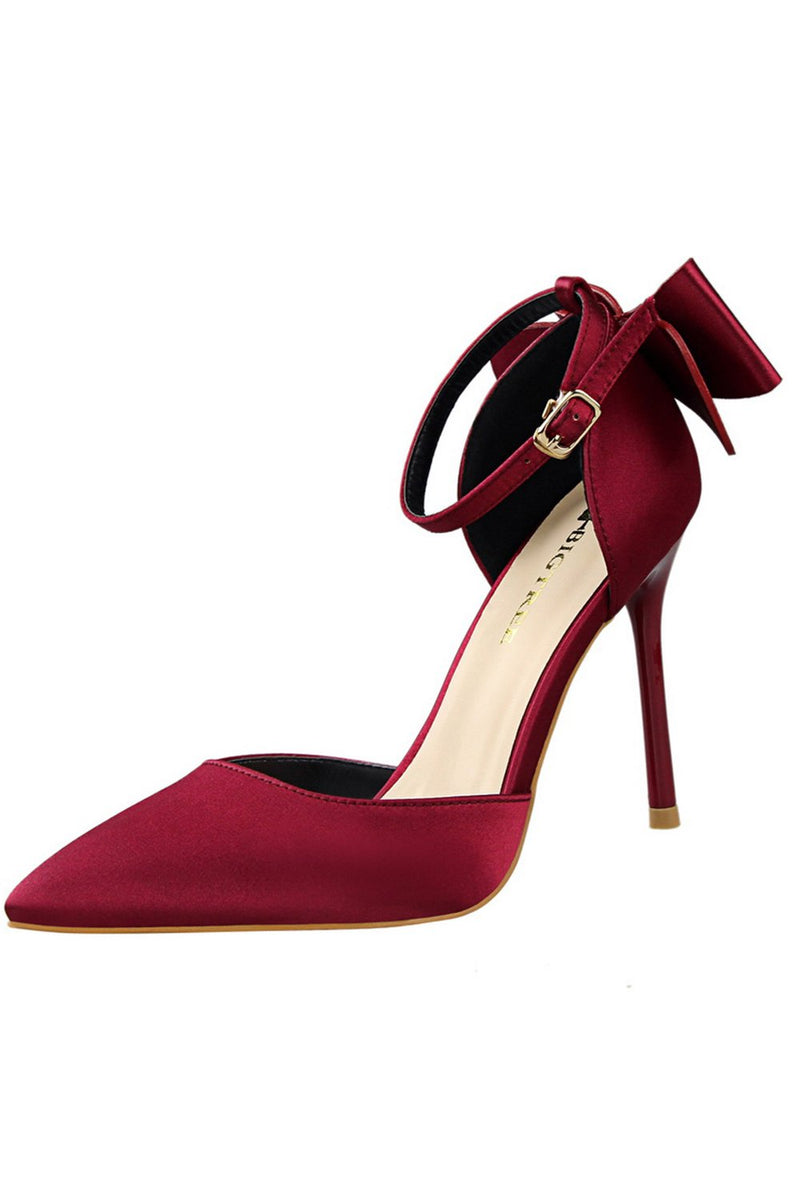 Prom shoes burgundy top
