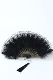 1920s Feather Lace Fan