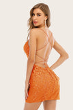 Short Tight Lace Graduation Dresses