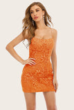 Short Tight Lace Graduation Dresses