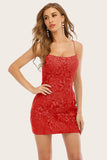Short Tight Lace Graduation Dresses