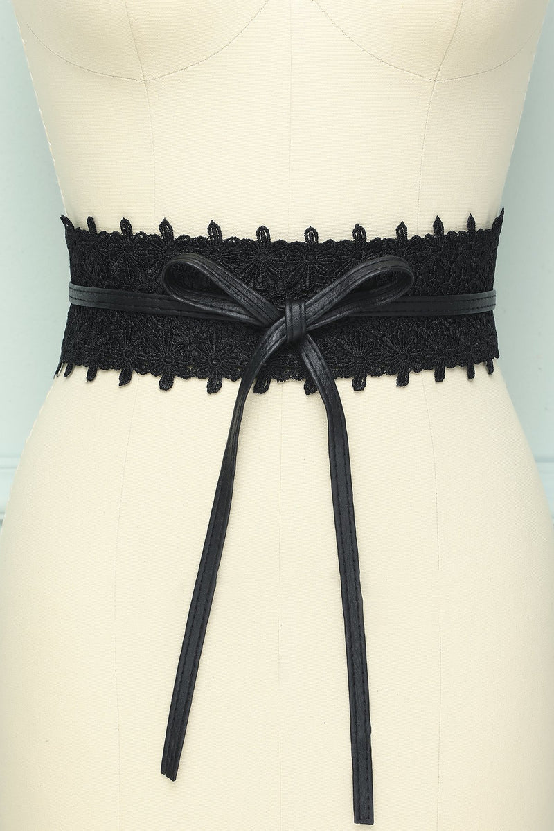 Lace dress outlet belt