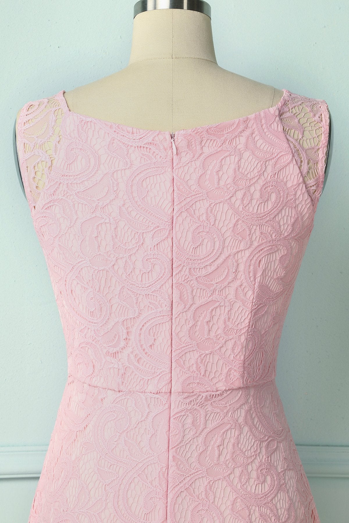 Pink Lace Bridesmaid - ZAPAKA