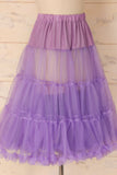Purple Tulle Petticoat - ZAPAKA