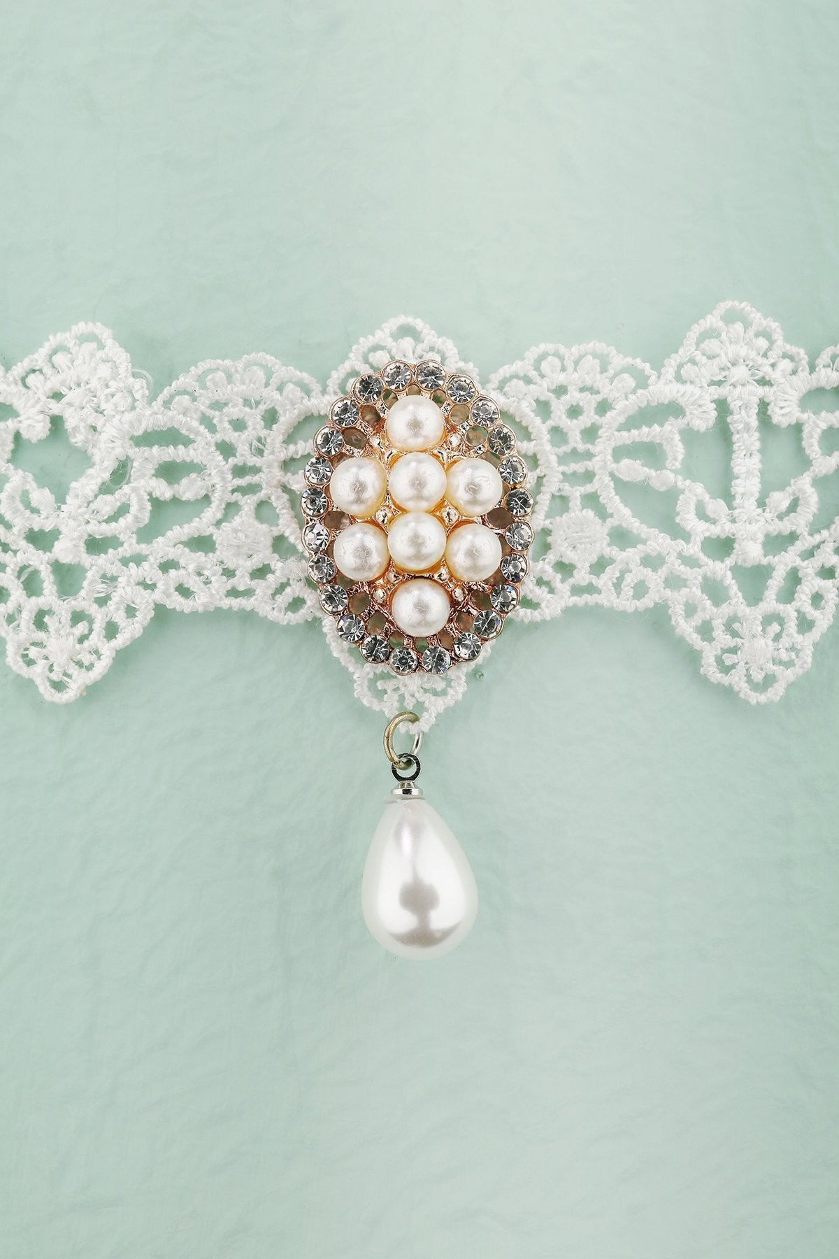 Retro Lace Choker - ZAPAKA