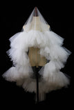 Multi Layer Ruffled Fluffy Bridal Veil