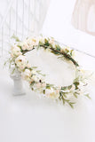 Blush Camellia Floral Crown Bridal Wedding Headband