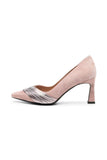 Blush Pointed Toe High Heels Pumps