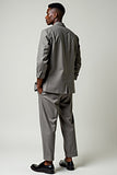 Dark Green Notched Lapel 2 Piece Homecoming Suits