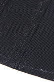 Sparkly Black 2-Piece Women Suits
