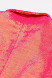 Sparkly Fuchsia 2 Piece Peak Lapel Women Suits with Pockets