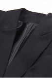 Black 2-Piece Peak Lapel Women Prom Suits
