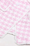Pink 2 Piece Peak Lapel Double Breasted Women Prom Suits with Pockets