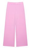 Pink 2 Piece Peak Lapel Women Prom Suits with Strings