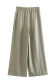 Grey Green 2 Piece Notched Lpael Sleeveless Women Prom Suits