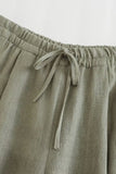 Grey Green 2 Piece Notched Lpael Sleeveless Women Prom Suits