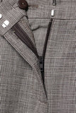 Grey 2 Piece Notched Lapel Women Prom Suits with Belts