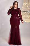 Sparkly Royal Blue Mermaid Long Mother of the Bride Dress