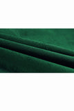Green Peak Lapel Slim Fit One Button Men's Blazer
