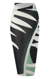 Dusty Green One Piece Cut Out Beach Swimwear