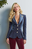 Blue Red Peak Lapel 2 Piece Single Breasted Prom Suits