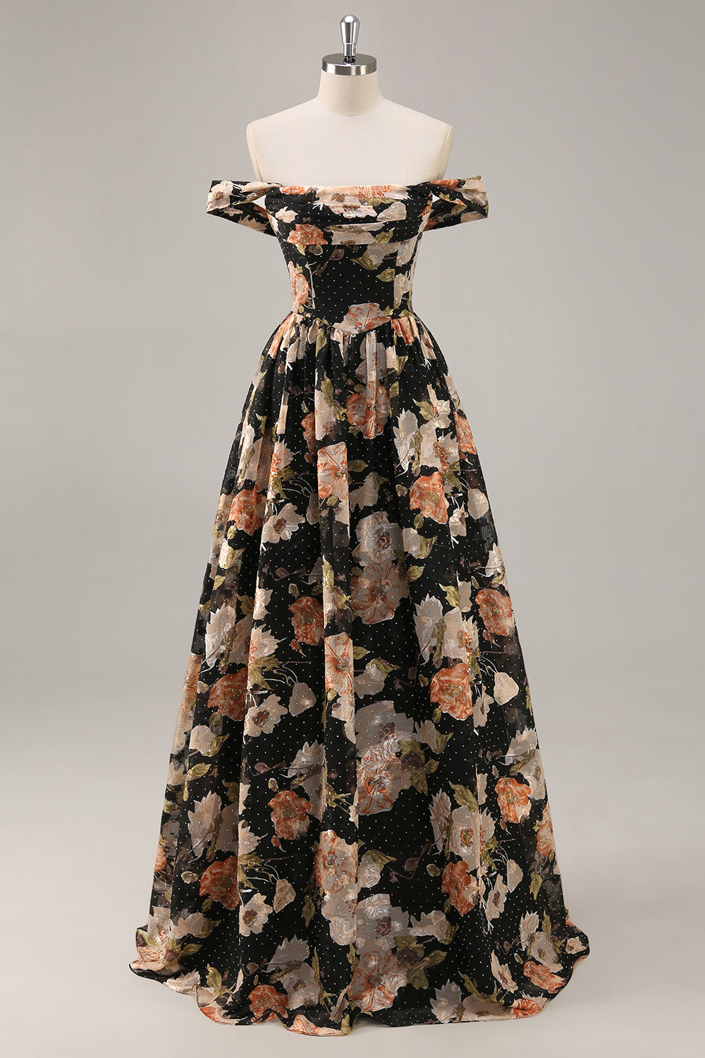 black patterned bridesmaid dresses Mismatched Bridesmaid Dresses