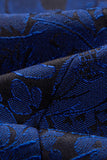 Jacquard Blue Shawl Lapel 2 Pieces Men's Prom Suits