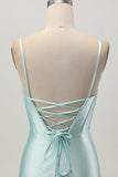 Light Green Bodycon Corset Cut Out Beaded Short Cocktail Dress