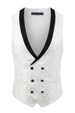 Black Shawl Lapel One Button 3-Piece Men Suits