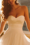 White Strapless A Line Mini Rehearsal Dinner Dress