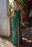 Strapless White Sheath Ruched Rehearsal Dinner Dress