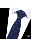 Men's Formal Navy Micro-Pattern Tie