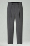 Navy Men's Suits Straight Leg Pants
