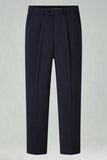 Navy Men's Suits Straight Leg Pants