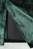 Notched Lapel Velvet Dark Green 2 Pieces Men's Prom Suits