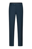 2-piece Black Peaked Lapel Double Breasted Men's Suits