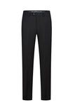 Black 3-Piece Peaked Lapel One Button Men's Suits