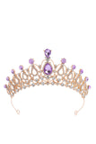 Silver Crystal Prom Queen Pageant Crown Tiara