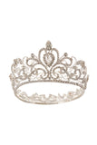 Crystal Prom Queen Pageant Golden Crown Tiara