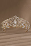 Luxury Crystal Princess Golden Crown Tiara