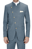 Royal Blue Single Breasted 2 Piece Men's Prom Suits