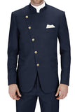 Royal Blue Single Breasted 2 Piece Men's Prom Suits