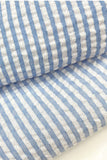 Notch Lapel Light Blue Single Breasted Men's Jacket