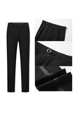 Shawl Lapel 2 Piece Black One Button Men's Prom Suits with Beading