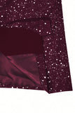 2 Piece Black One Button Shawl Lapel Glitter Men's Suits